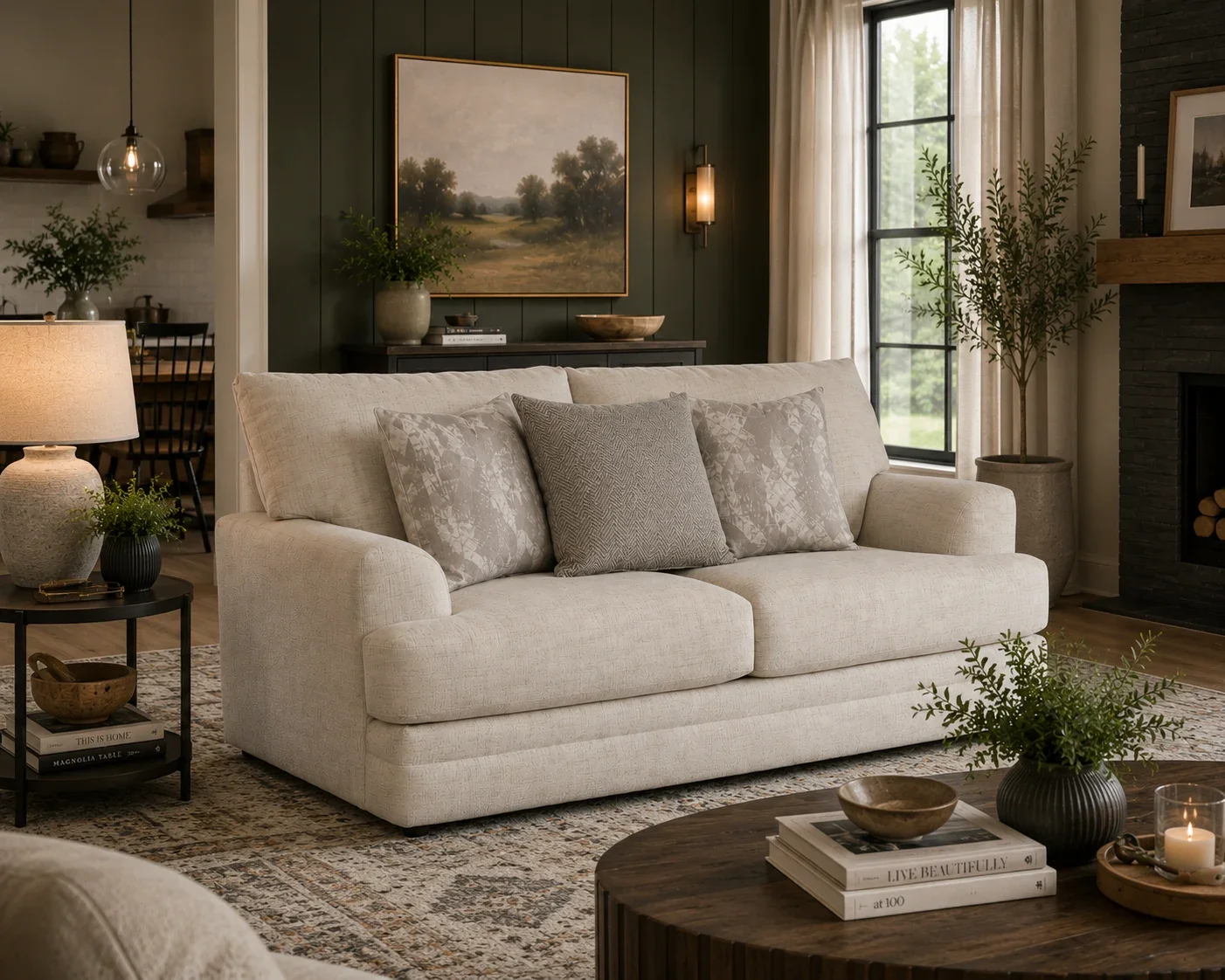 Zeller 4470 Loveseat