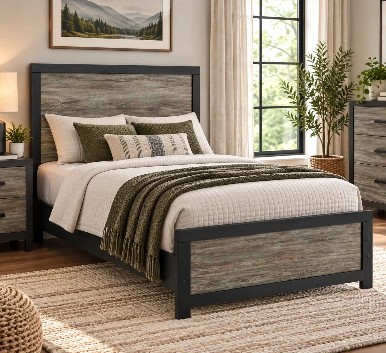 Broachmyn Full Panel Bed