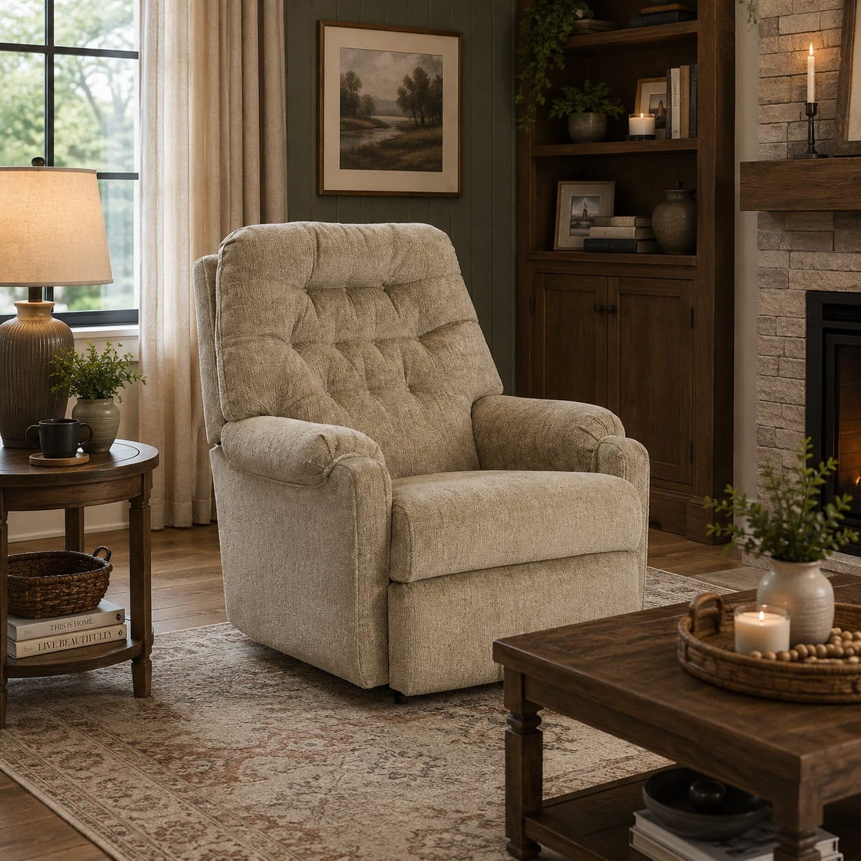 Sondra Wallhugger Power Recliner