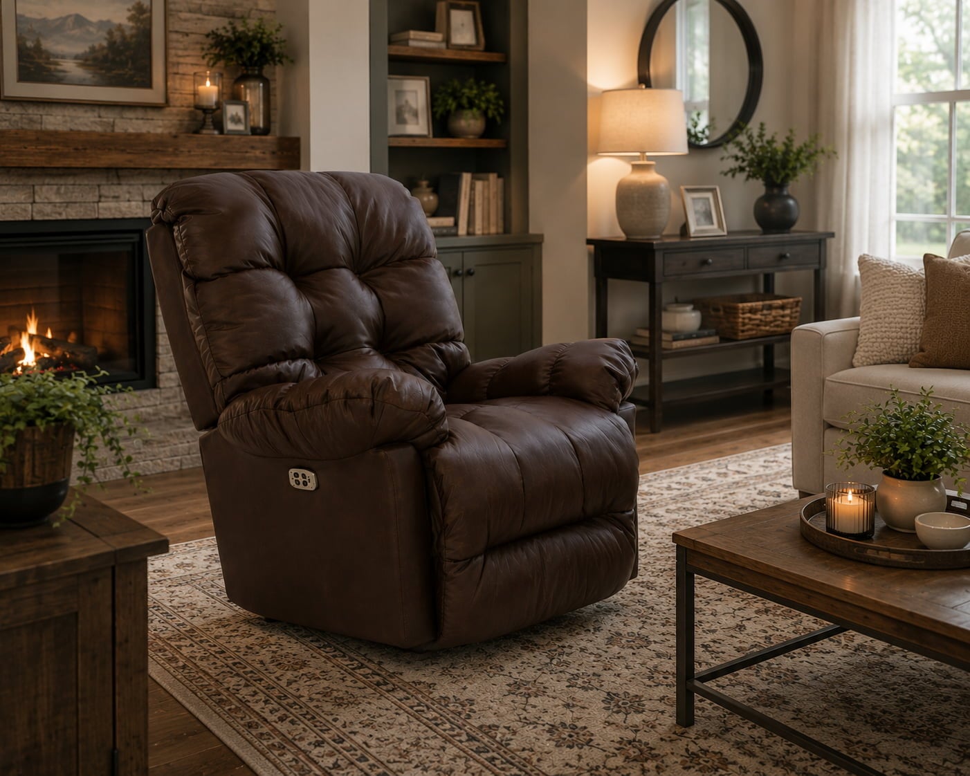 Brosmer Power Space Saver Rocker Recliner