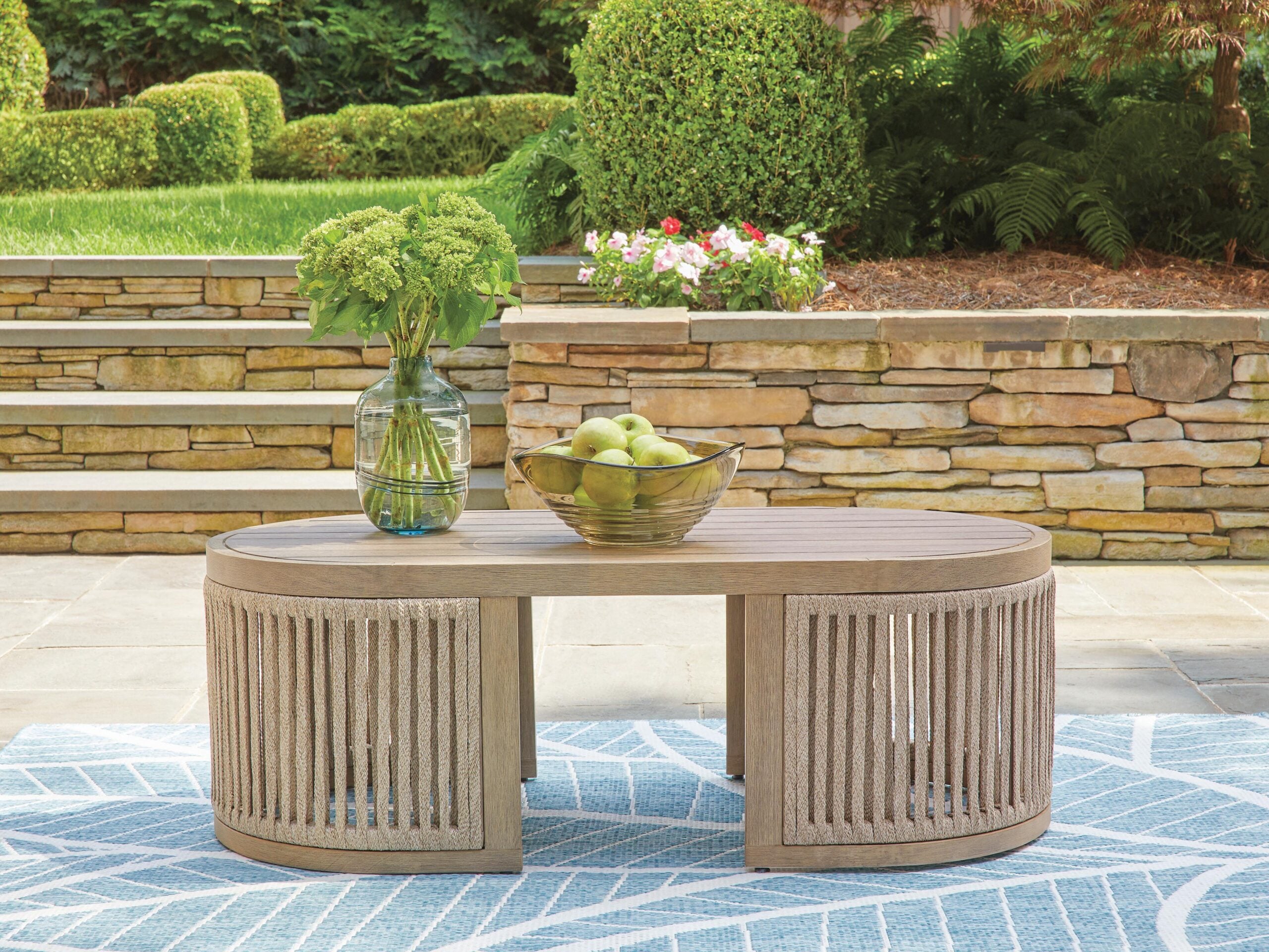 52efe3037341f0853fc11974486eadfb Serena Shores Outdoor Coffee Table - Image 1