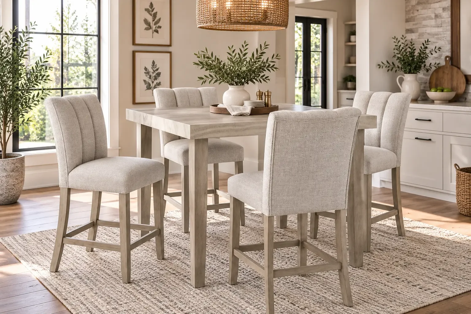 ChatGPT Image Sep 8, 2026, 05_34_03 PM Larawyn Counter Height Dining Table and 4 Barstools - Image 1