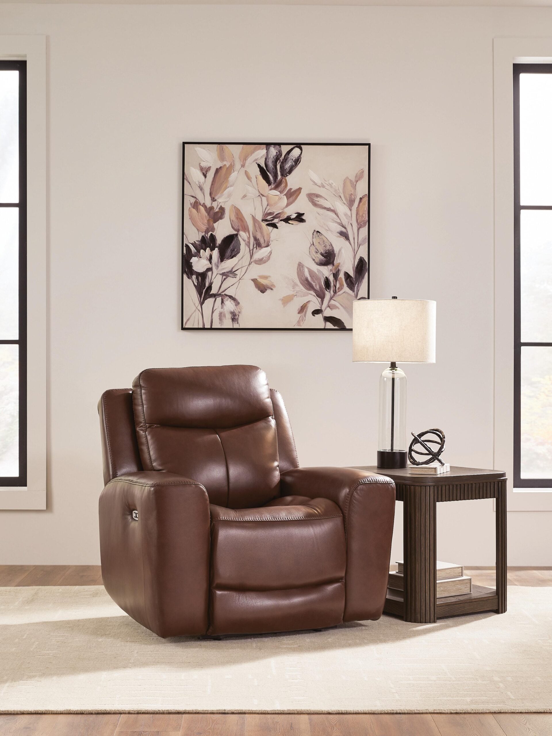 b5fd57b609f098ce794a9cad32cfe3eb Bexhurst Power Recliner - Image 1
