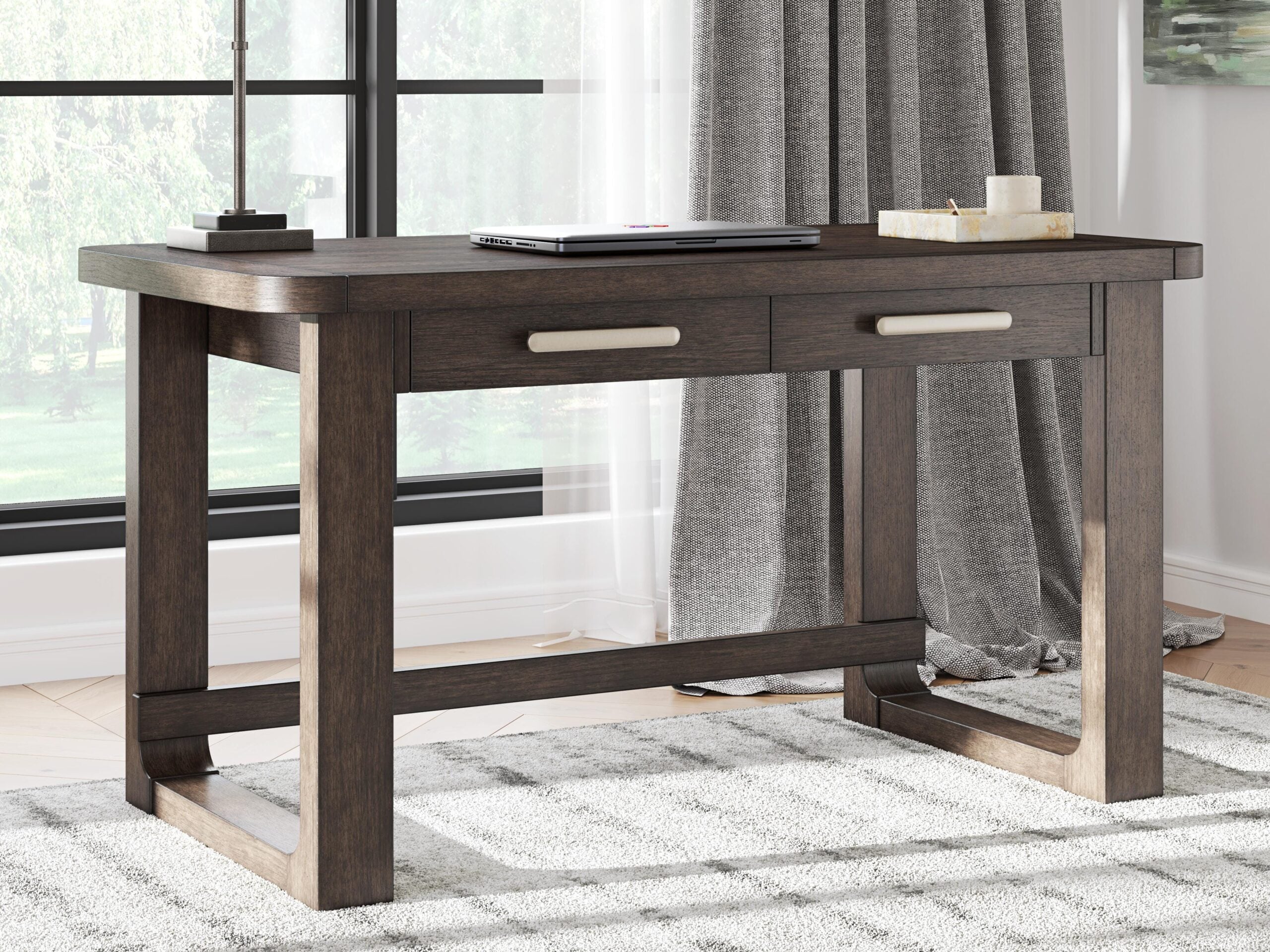 bff36d302c18fcf47e5b346447329f5a Breckington 56" Home Office Desk - Image 1