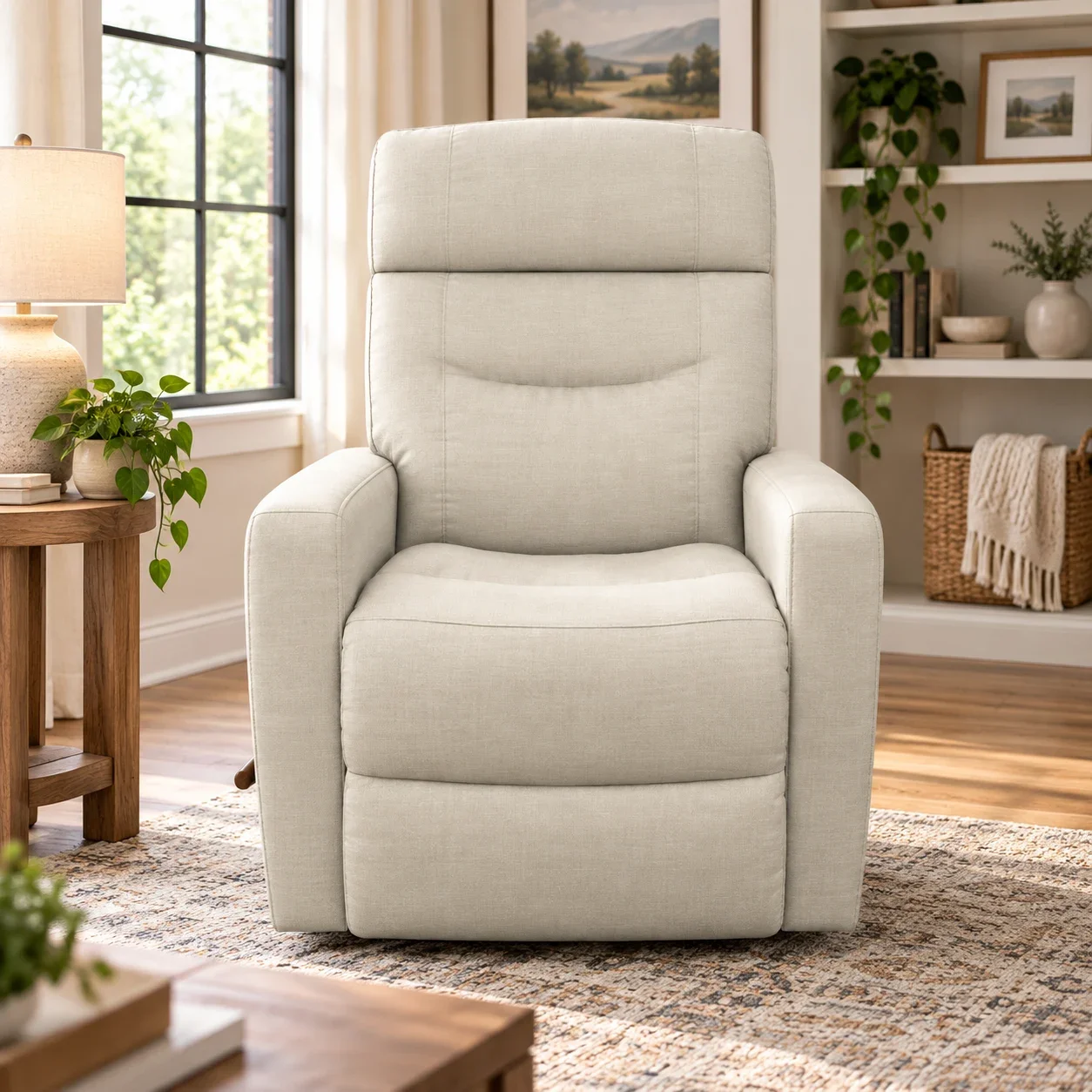 Baron Power Rocking Recliner w/ Headrest - 10U807