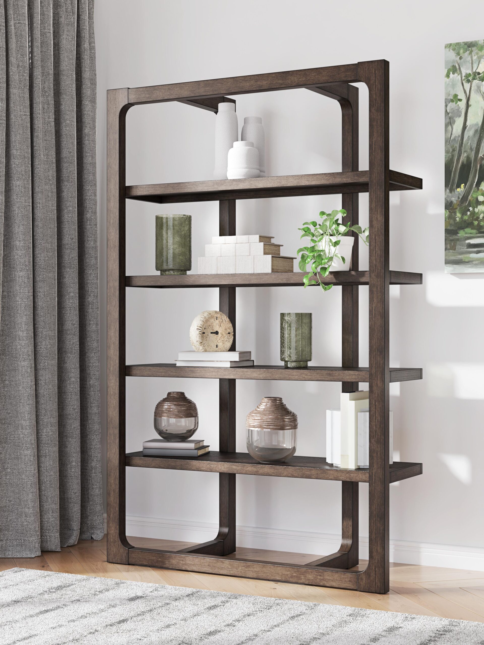 ff30ad6391691e6f8b68fbe9e1c6c9dd Breckington 76" Bookcase - Image 1